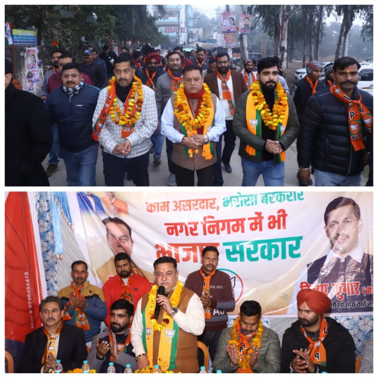 दो दो नावों में सवार कांग्रेस प्रत्याशी से सावधान रहे सनातनी समाज : दीपक बाली