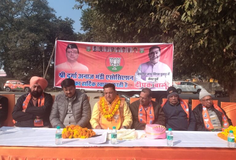 मजार के पास हो रहा अवैध निर्माण गिराकर अवैध मदरसों को भी बंद करें प्रशासन : दीपक बाली