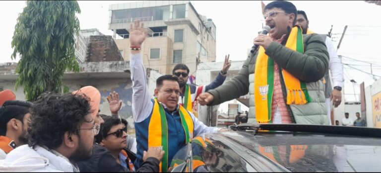 भाजपा की बाइक रैली ने बता दिया कि दीपक बाली होंगे अगले मेयर :विरोधियों में खलबली