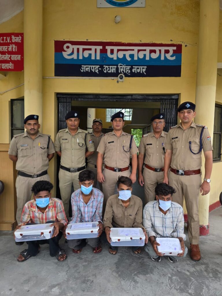 एसएसपी मणिकांत मिश्रा के निर्देशन में अपराधियों पर कार्यवाही लगातार जारी।