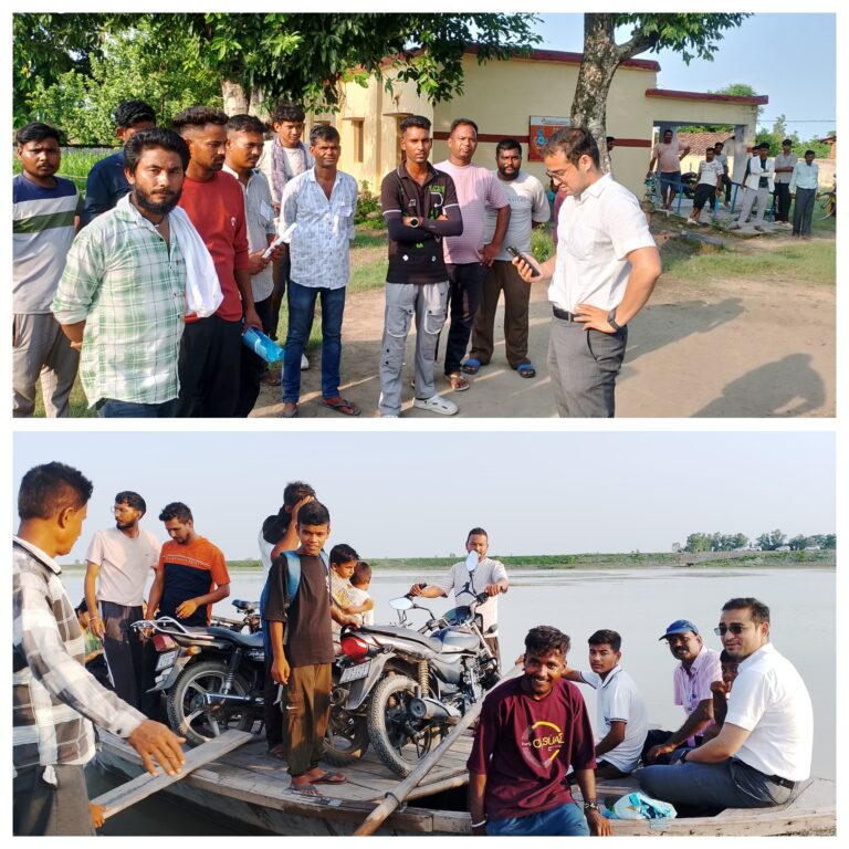 मुख्य विकास अधिकारी दिवेश शाशनी ने किया कोपा मुनस्यारी के अति दुर्गम पोलिंग बूथ का निरीक्षण, मोटरसाइकिल और नाव के सहारे पहुँचे मतदान स्थल