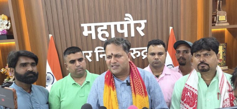 इंदौर की तर्ज पर रुद्रपुर को चमकाने के होंगे प्रयासः विकास शर्मा