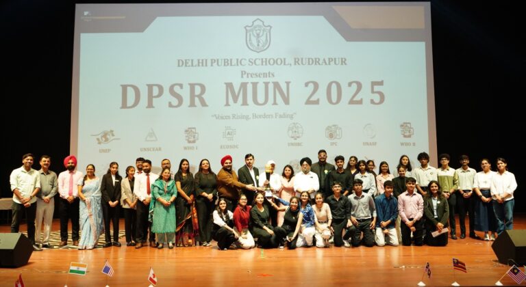 दिल्ली पब्लिक स्कूल में मॉडल यूनाइटेड नेशन्स के तीन दिवसीय कार्यक्रम का हुआ रंगारंग समापन