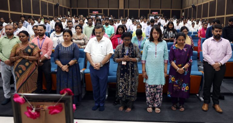 टीएमयू नर्सिंग कॉलेज की दीक्षा पाल को   गुरूजनों और छात्रों की अश्रुपूर्ण श्रद्धांजलि