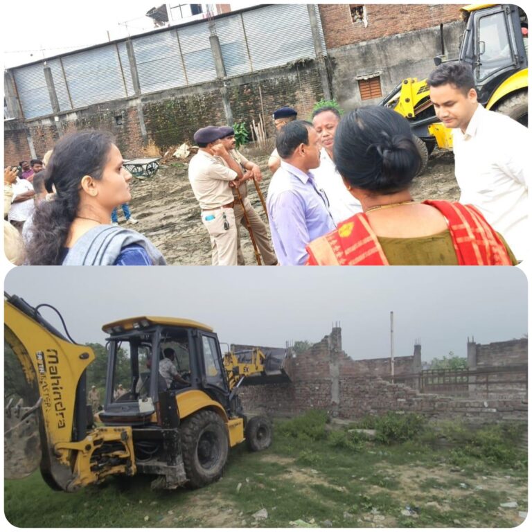 अवैध अतिक्रमण पर प्रशासन की बड़ी कार्रवाई, भूमि से अवैध अतिक्रमण हटाकर राजस्व विभाग ने कब्ज़ा लिया