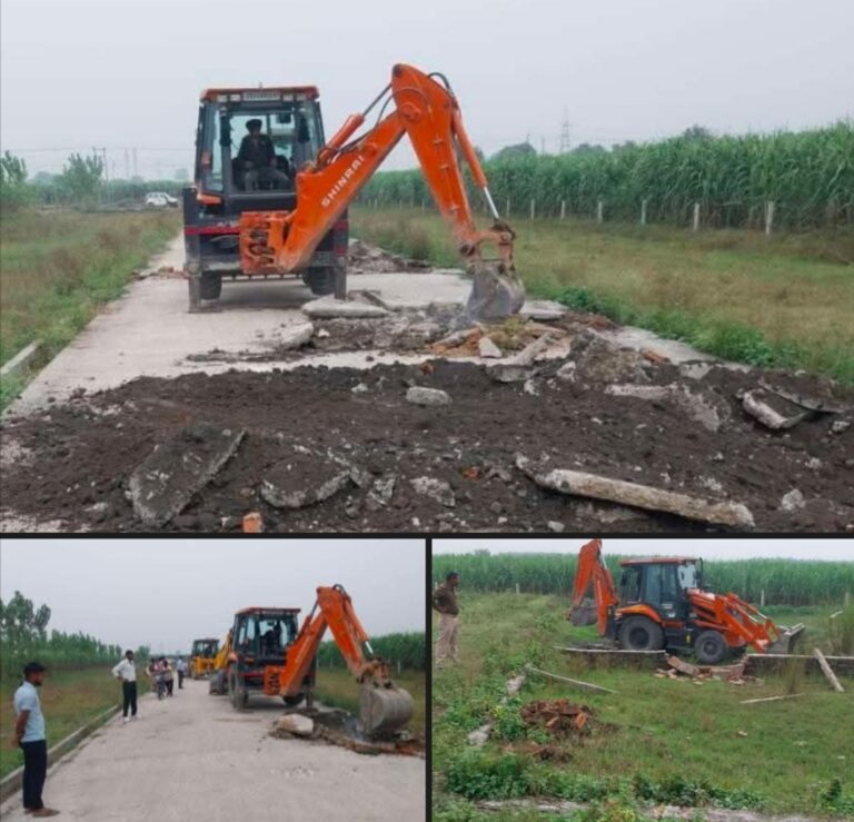 रुद्रपुर में डीडीए की बड़ी कार्रवाई , पांच अवैध कालोनियों पर चला बुल्डोजर, कॉलोनाइजरों में मचा हड़कंप, अन्य अवैध कॉलोनियों पर भी होगी कार्रवाई