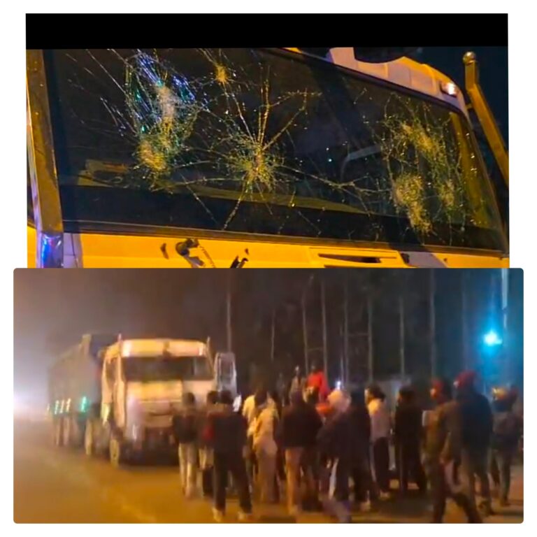 रुद्रपुर में डंपर हादसा, युवक की दर्दनाक मौत, गुस्साए लोगों ने मचाया हंगामा