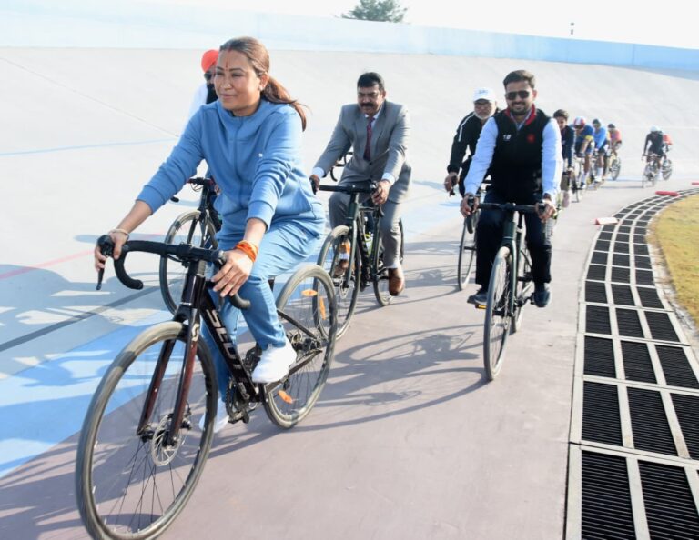 साइकिलिंग में ओलंपिक मेडल को बनाए लक्ष्य : रेखा आर्या