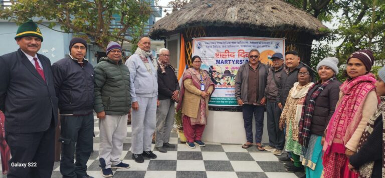 बाजपुर में शहीद दिवस पर सेवानिवृत्त पैरामिलिट्री फोर्स की समस्याओं को लेकर बैठक आयोजित