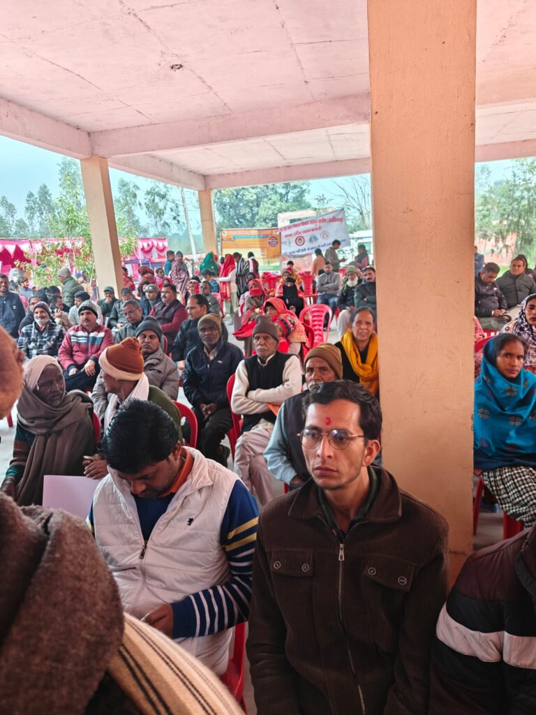 बहुउद्देशीय शिविर, 1805 लोगों को मिला सरकारी योजनाओं का लाभ