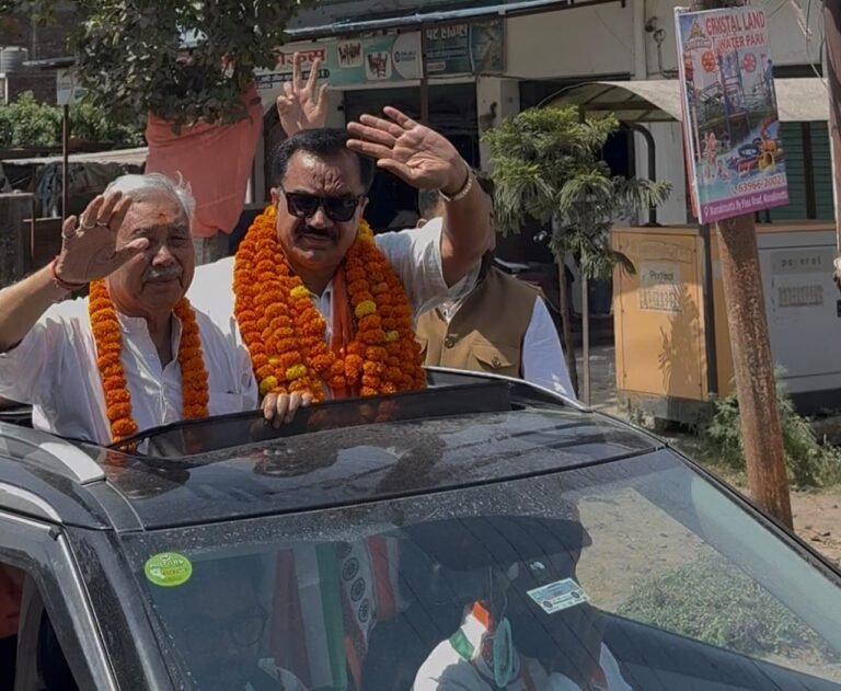 नानकमत्ता में ठुकराल का स्वागत बना शक्ति प्रदर्शन, सियासी हलचल तेज