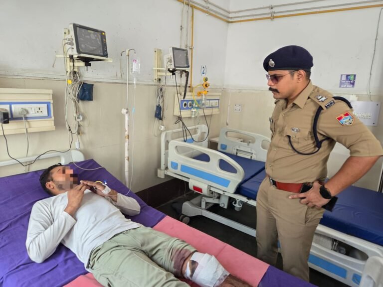 गदरपुर में मुठभेड़: गोकशी के आरोपी मोईन कुरैशी गिरफ्तार, पुलिस की जवाबी फायरिंग में पैर में लगी गोली