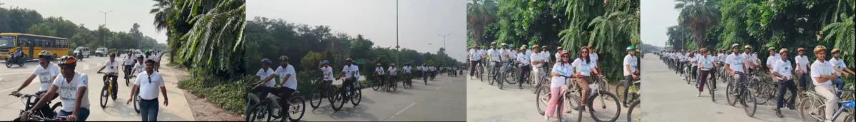 टाइटन की साइकिल रैली ने जगाई हरित सोच,कम ईंधन, स्वच्छ पर्यावरण का दिया संदेश
